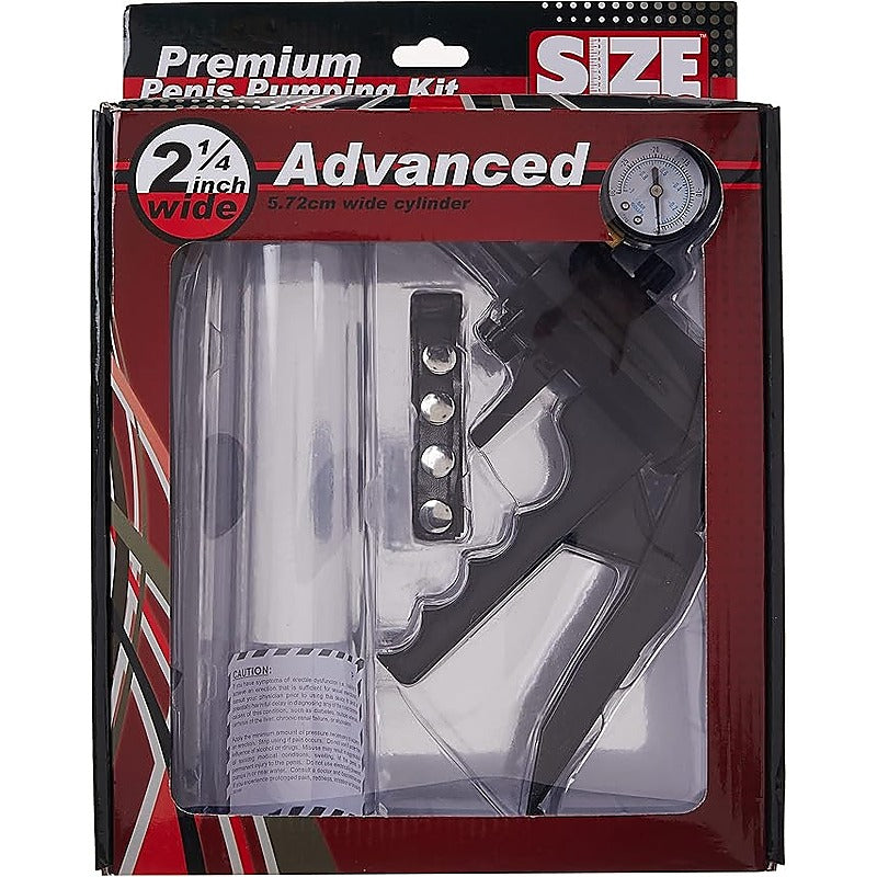 Size Matters Advanced Size Penis Pumping Kit - Penis Pumps And Stretchers