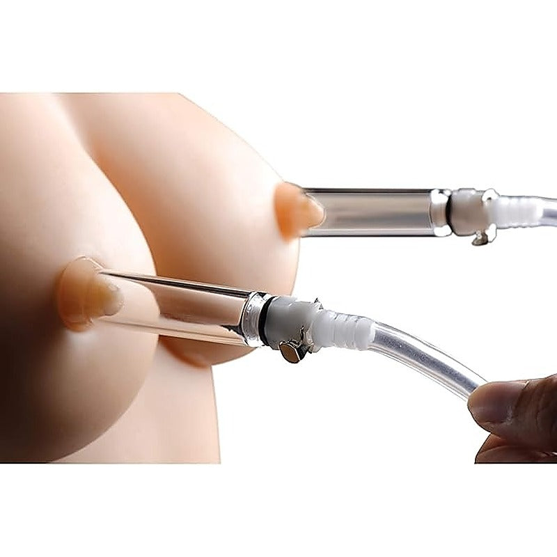 Size Matters Nipple Pumping System by XR Brands - Breast and Nipple Toys