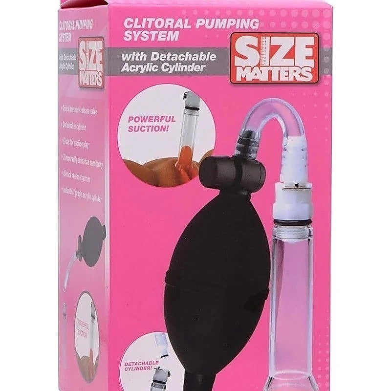 Size Matters Clitoris Pumping Cylinder by XR Brands - Pussy And Clit Toys