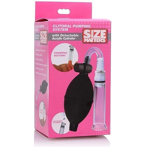 Size Matters Clitoral Pumping System by XR Brands - Pussy And Clit Toys