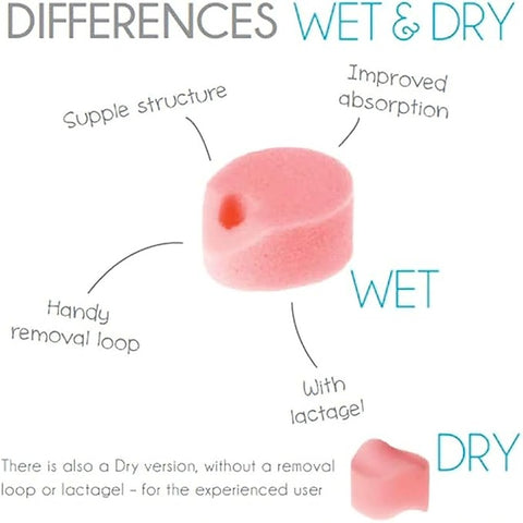 Soft & Comfort Wet Sponge 8 Piece by Beppy - Condoms