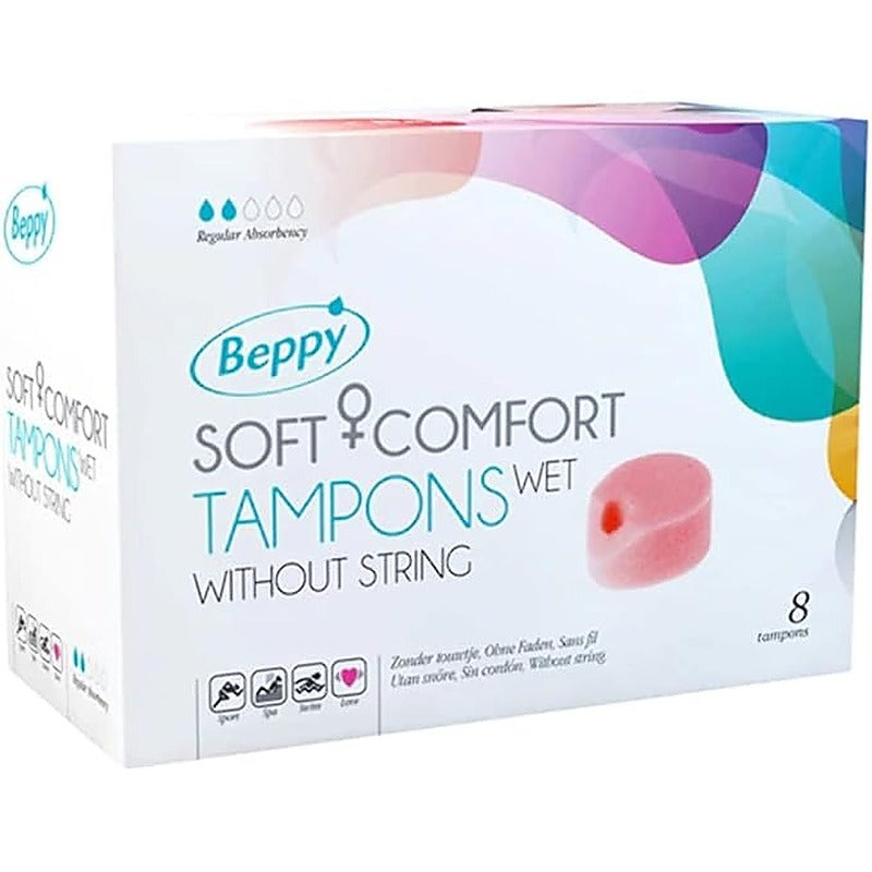 Soft & Comfort Wet Sponge 8 Piece by Beppy - Condoms