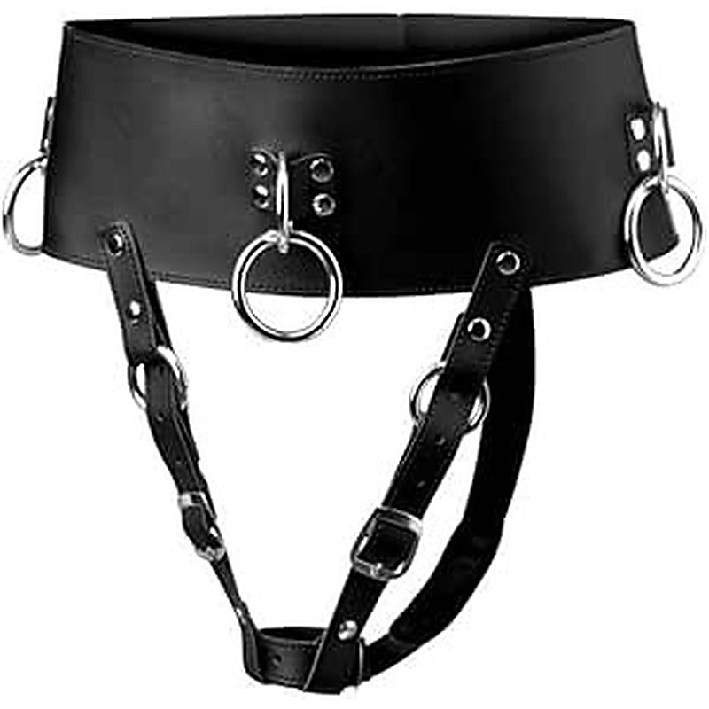 Strict Forced Orgasm Wand Holder Bondage Belt by XR Brands - Cuffs And Restraints
