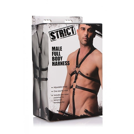 Male Full Body Harness by XR Brands - Cuffs And Restraints