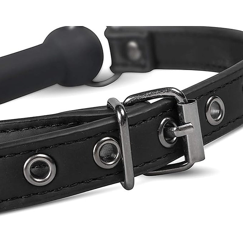 Fetish Collection BDSM Play Silicone Bit Gag by Easytoys - Bondage Gags and Bits