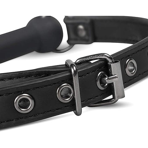 Fetish Collection BDSM Play Silicone Bit Gag by Easytoys - Bondage Gags and Bits