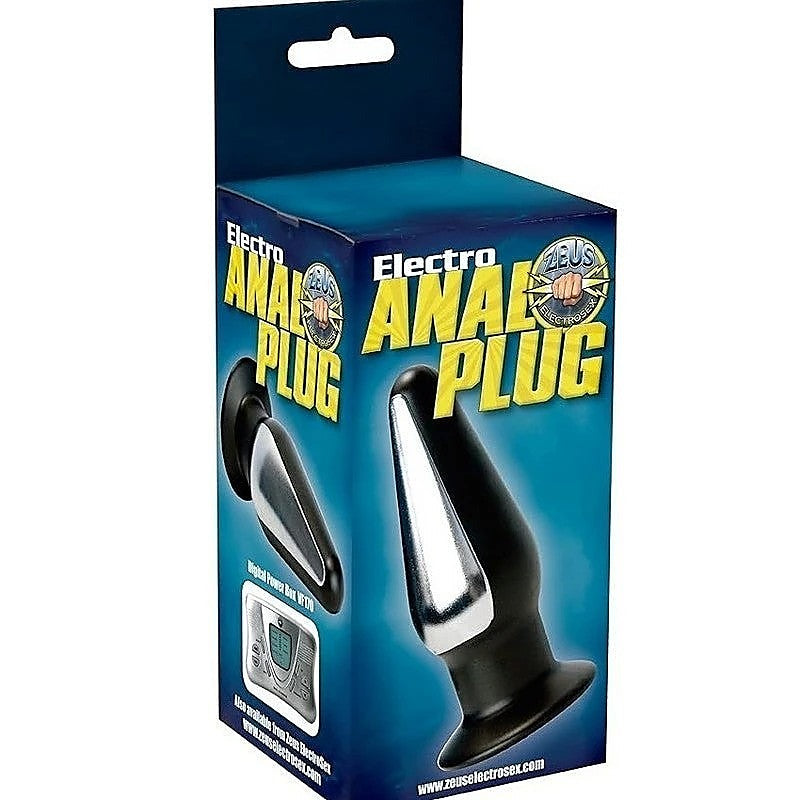 XR Brands Zeus Electrosex Anal Plug Electrostimulation Butt Plug - Butt Plugs