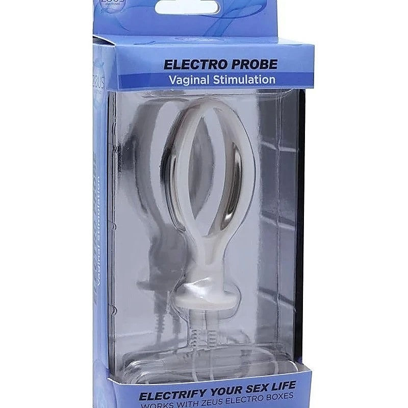 Zeus Electro Sex Pussy Probe by XR Brands - Electro Sex