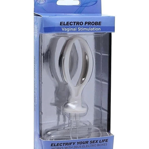 Zeus Electro Sex Pussy Probe by XR Brands - Electro Sex