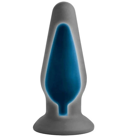 Zeus Anal Amplifier Silicone eStim Anal Plug by XR Brands - Butt Plugs