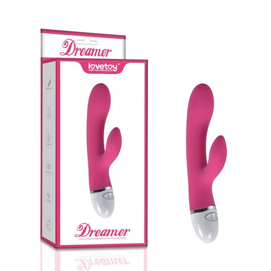 Dreamer 7 Mode Silicone Rechargeable Rabbit Vibrator - Rabbit Vibrators