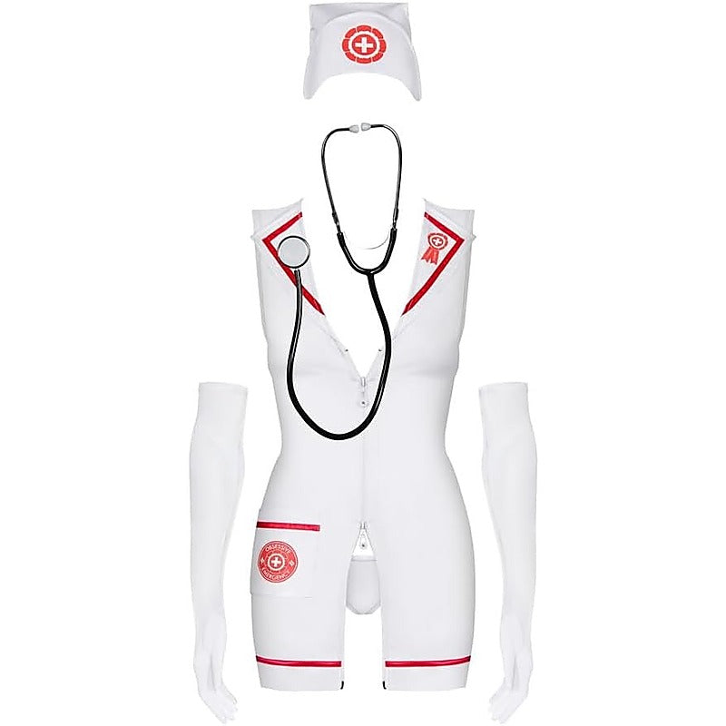 Emergency Women's Dress and Stethoscope by Obsessive - Fancy Dress Ups