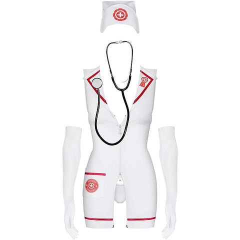 Emergency Women's Dress and Stethoscope by Obsessive - Fancy Dress Ups