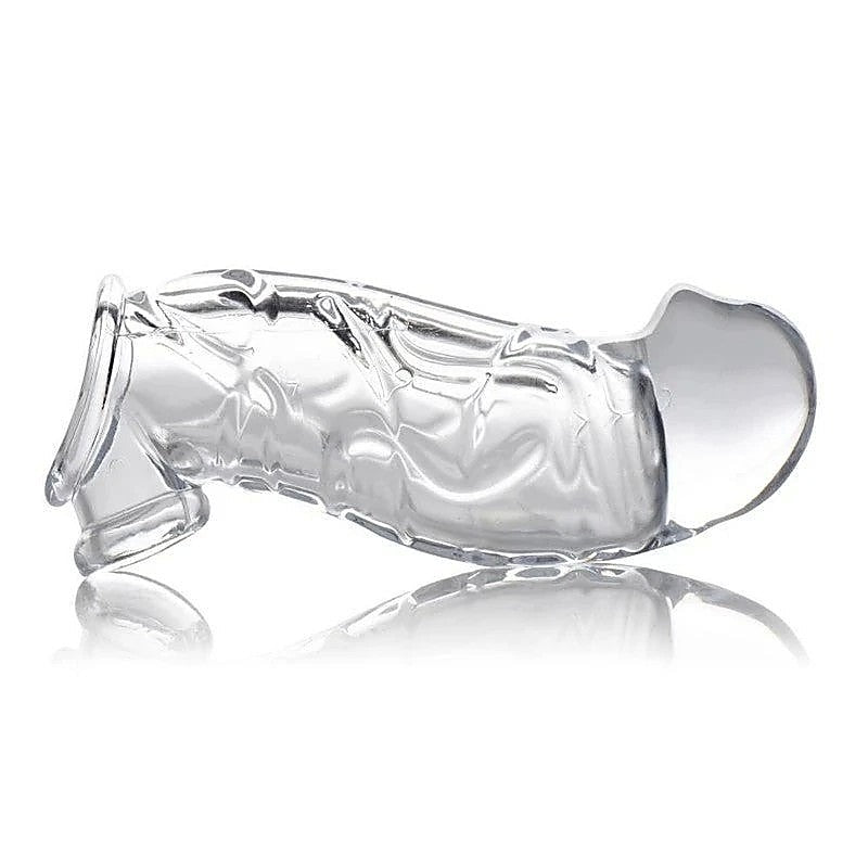 Size Matters Mens Penis Extender Sleeve Clear - Pumps, Extenders and Sleeves
