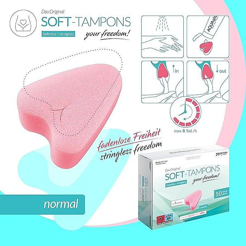 Joydivision Soft Sponge Normal 50 Piece - Condoms