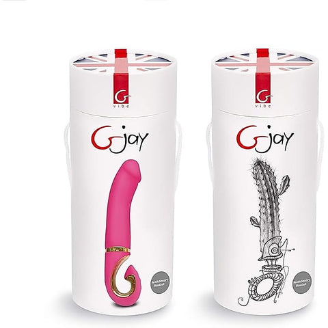 Gvibe Gjay G Spot Massager Neon Rose Waterproof Vibrator Six Patterns - G-Spot Vibrators