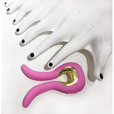 Gvibe MINI Compact Clitoral Vibrator Candy Pink - Clit Ticklers and Pulsators