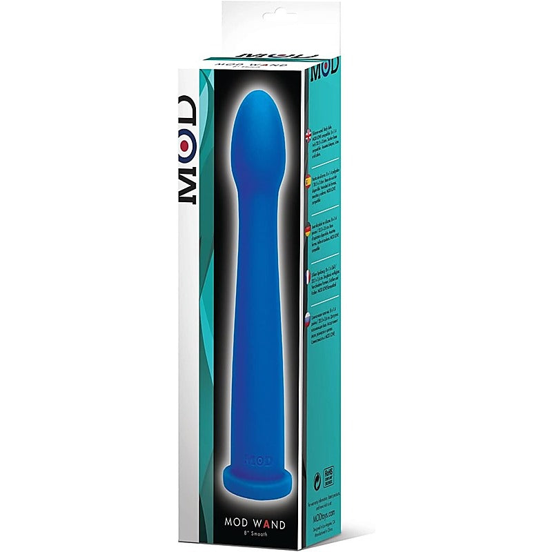Silicone Wand Smooth Blue by MOD - Body Wands