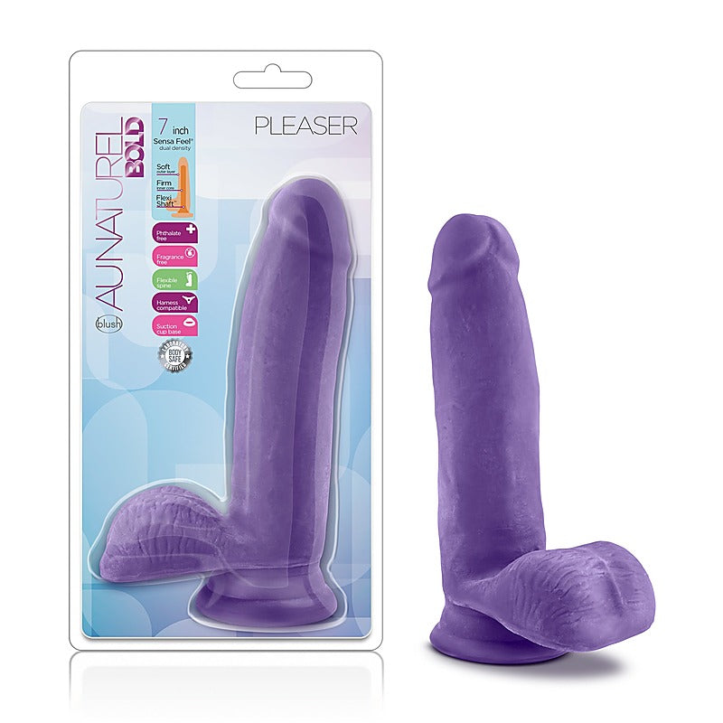 Au Naturel Bold Pleaser by Blush Novelties - Realistic Dildos