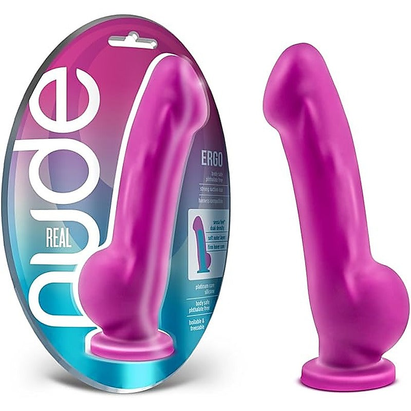 Real Nude Ergo Realistic Dildo Violet by BMS Factory - Realistic Dildos