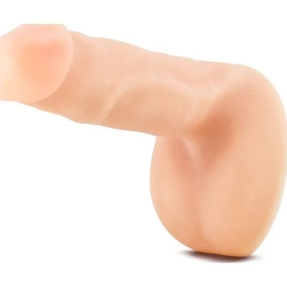 BMS Factory Real Nude Zullo Realistic Dong Beige Dual Density Dildo - - Realistic Dildos