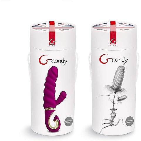 Gvibe Gcandy Rabbit Vibrator Raspberry - Rabbit Vibrators