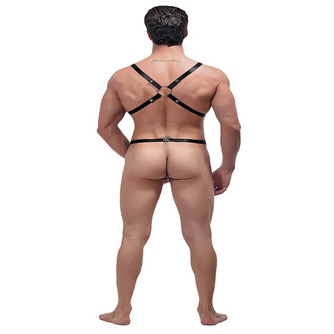Rip Off Mens Harness Set by Magic Silk - Cuffs And Restraints