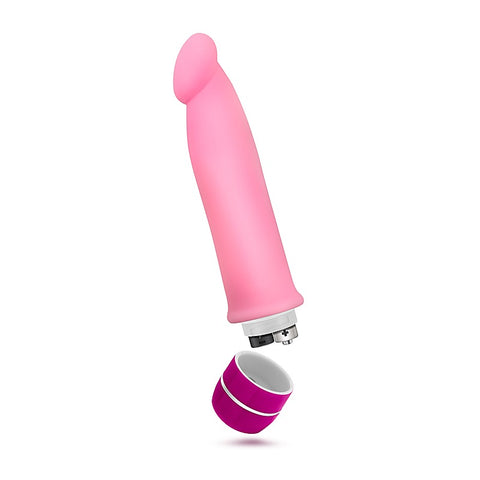 Luxe Purity Vibrating Dildo by California Exotics - Vibrating Dildos