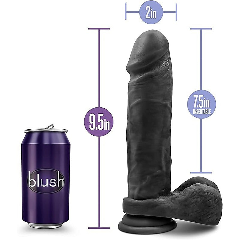 Au Naturel Bold Massive Realistic Dildo by Blush Novelties - Realistic Dildos