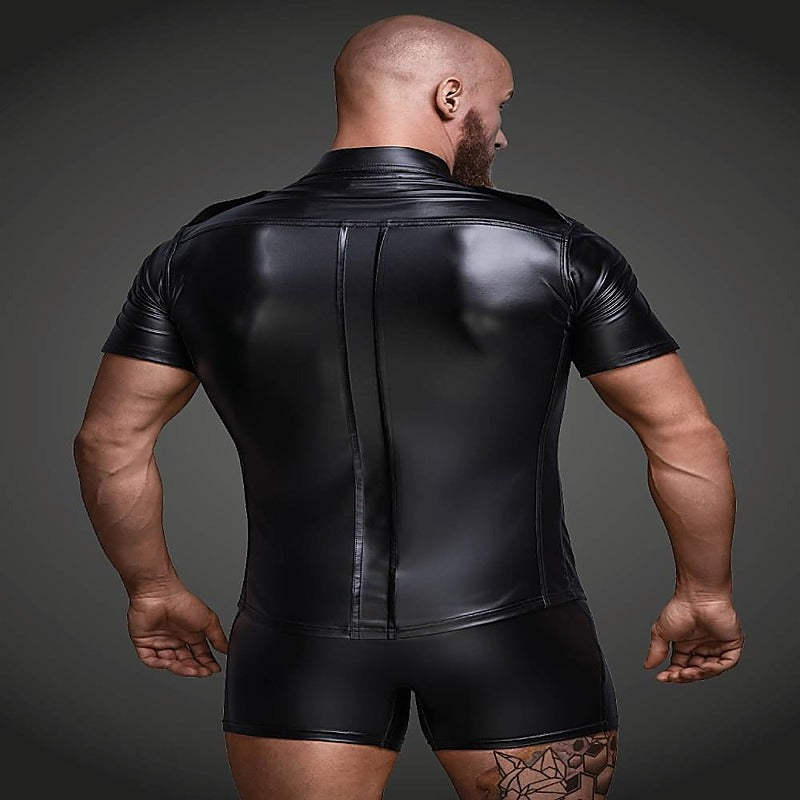 Mens Sexy And Elegant Shirt With Front Pockets - His Fetish