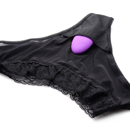 Naughty Knickers Silicone Remote Panty Vibe by XR Brands - Remote Control Vibrators