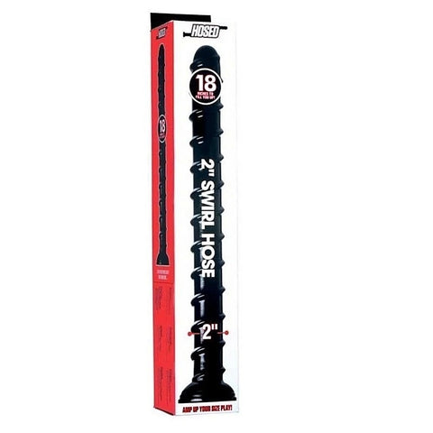 Hosed Swirl Hose Anal Dildo 18 Inch by XR Brands - Anal Dildos