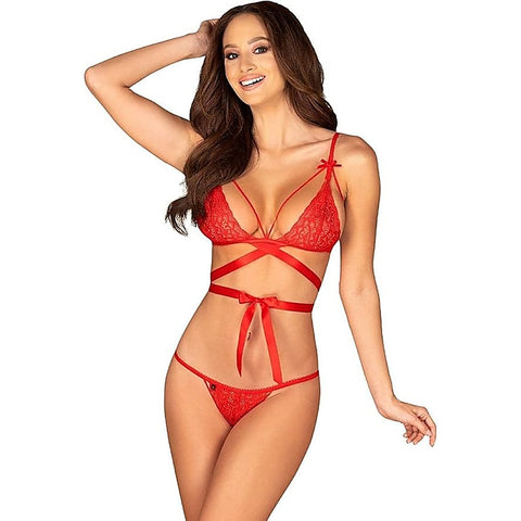 Lovlea Bra and Panty Set by Obsessive - Bras and Bra Sets