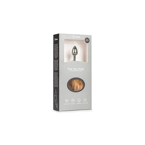 Fetish Collection Fox Tail No. 1 Butt Plug Premium Aluminum Temperature Play - Butt Plugs