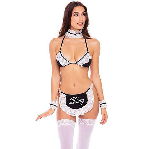 At Your Service Maid Women Dress by Rene Rofe - Fancy Dress Ups