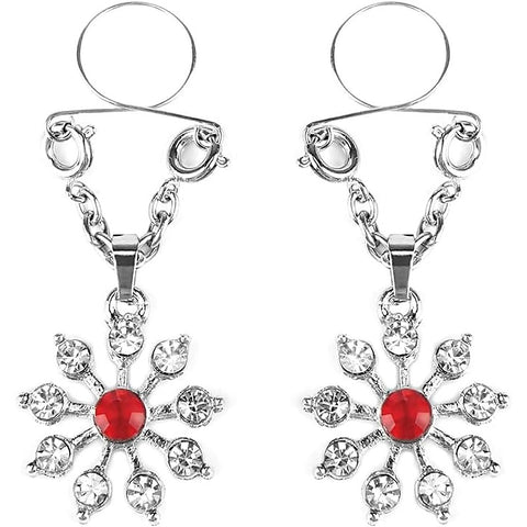 Peekaboo Pasties Ruby and Diamond Star by Xgen Products - Breast and Nipple Toys