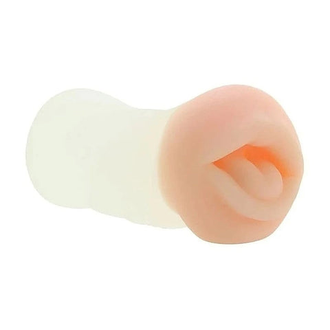 Zolo Deep Throat Male Masturbator Clear by Xgen Products - Masturbators and Strokers
