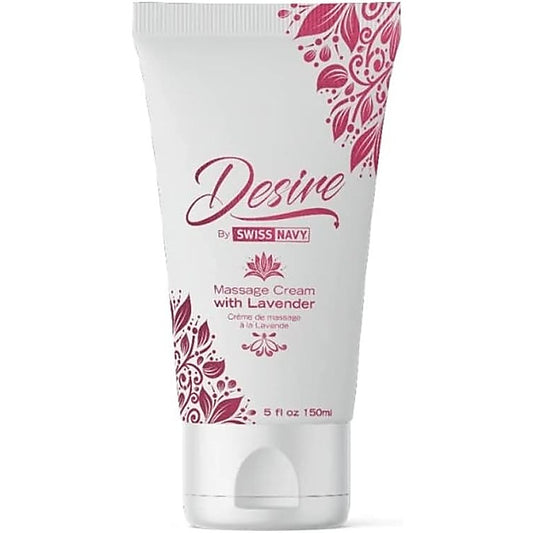 Swiss Navy Desire Massage Cream with Lavender - Massage Oils and Lubricants