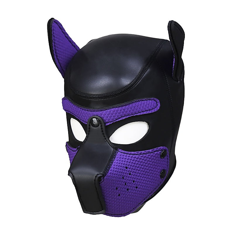 Daytona Puppy Play BDSM Play Mask by Doc Johnson - Masks And Blindfolds