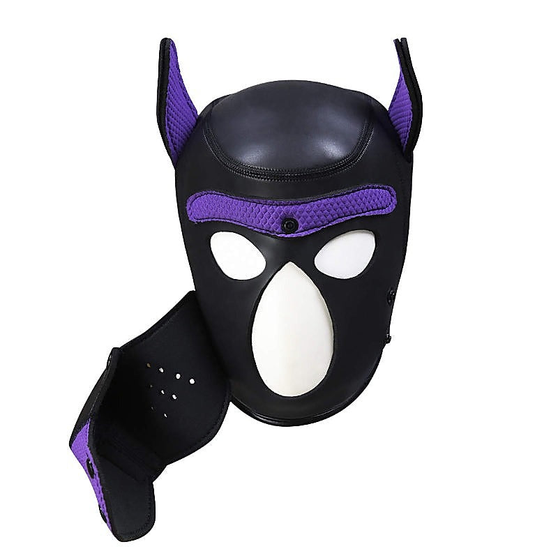 Daytona Puppy Play BDSM Play Mask by Doc Johnson - Masks And Blindfolds