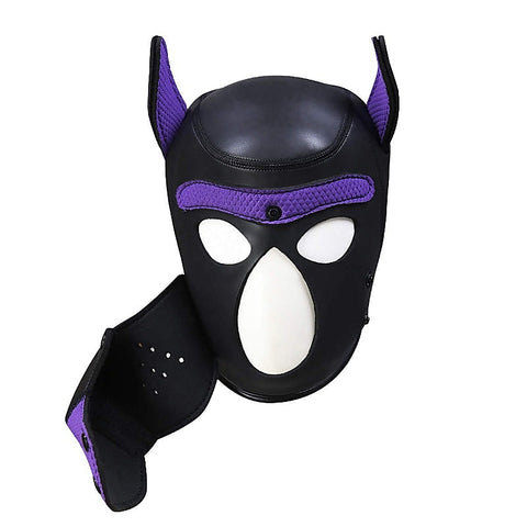 Daytona Puppy Play BDSM Play Mask by Doc Johnson - Masks And Blindfolds