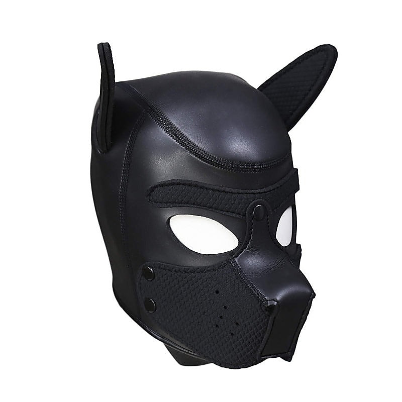 Daytona Puppy Play BDSM Play Mask by Doc Johnson - Masks And Blindfolds