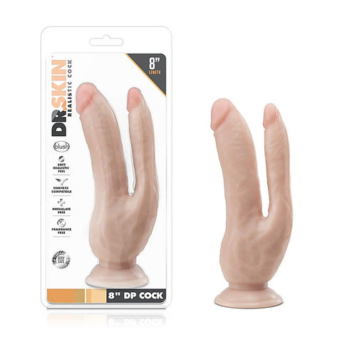 Dr. Skin Double Penetration Realistic Cock - Realistic Dildos