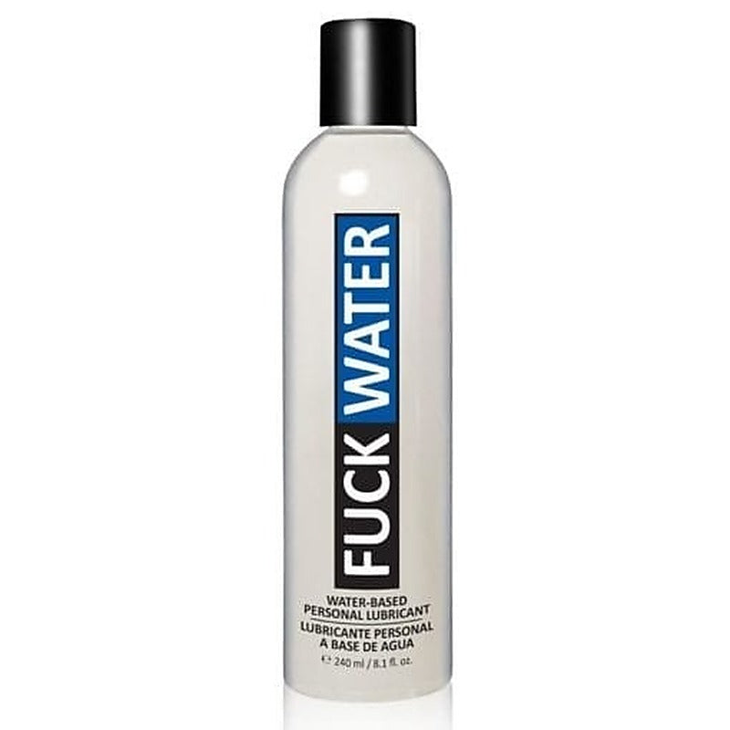 FuckWater Hybrid Cream Lubricant 8 Oz Premium Long Lasting Formula - Massage Oils and Lubricants