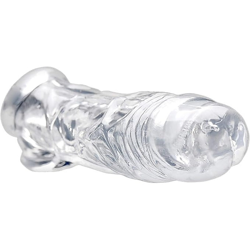 Size Matters Realistic Clear Penis Enhancer by XR Brands - Penis Sleeves and Extenders