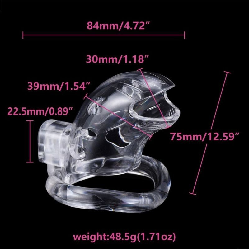 Shark Male Chastity Cage by Brutus - Male Chastity