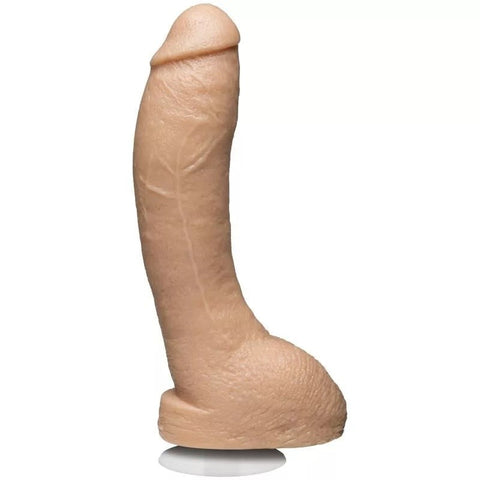 Doc Johnson Signature Cocks Jeff Stryker Realistic Cock Vanilla 10 Inch Dildo - Realistic Dildos