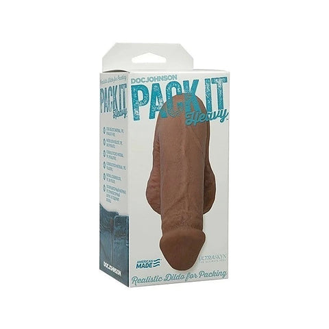 Pack It Heavy Ultraskyn Realistic Dildo by Doc Johnson - Realistic Dildos