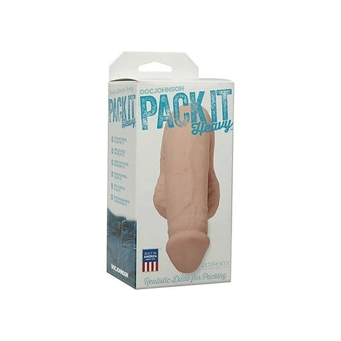 Pack It Heavy Ultraskyn Realistic Dildo by Doc Johnson - Realistic Dildos