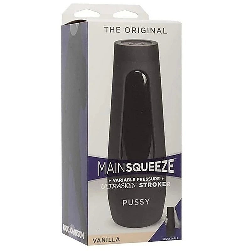 Main Squeeze The Original Pussy Masturbator by Doc Johnson - Masturbators and Strokers